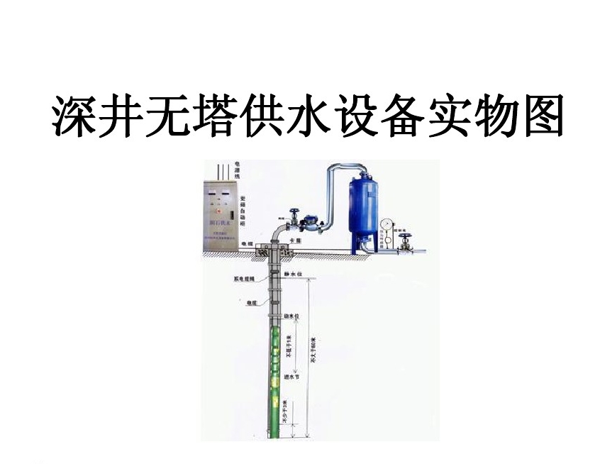 上海金山区井泵无塔式供水设备